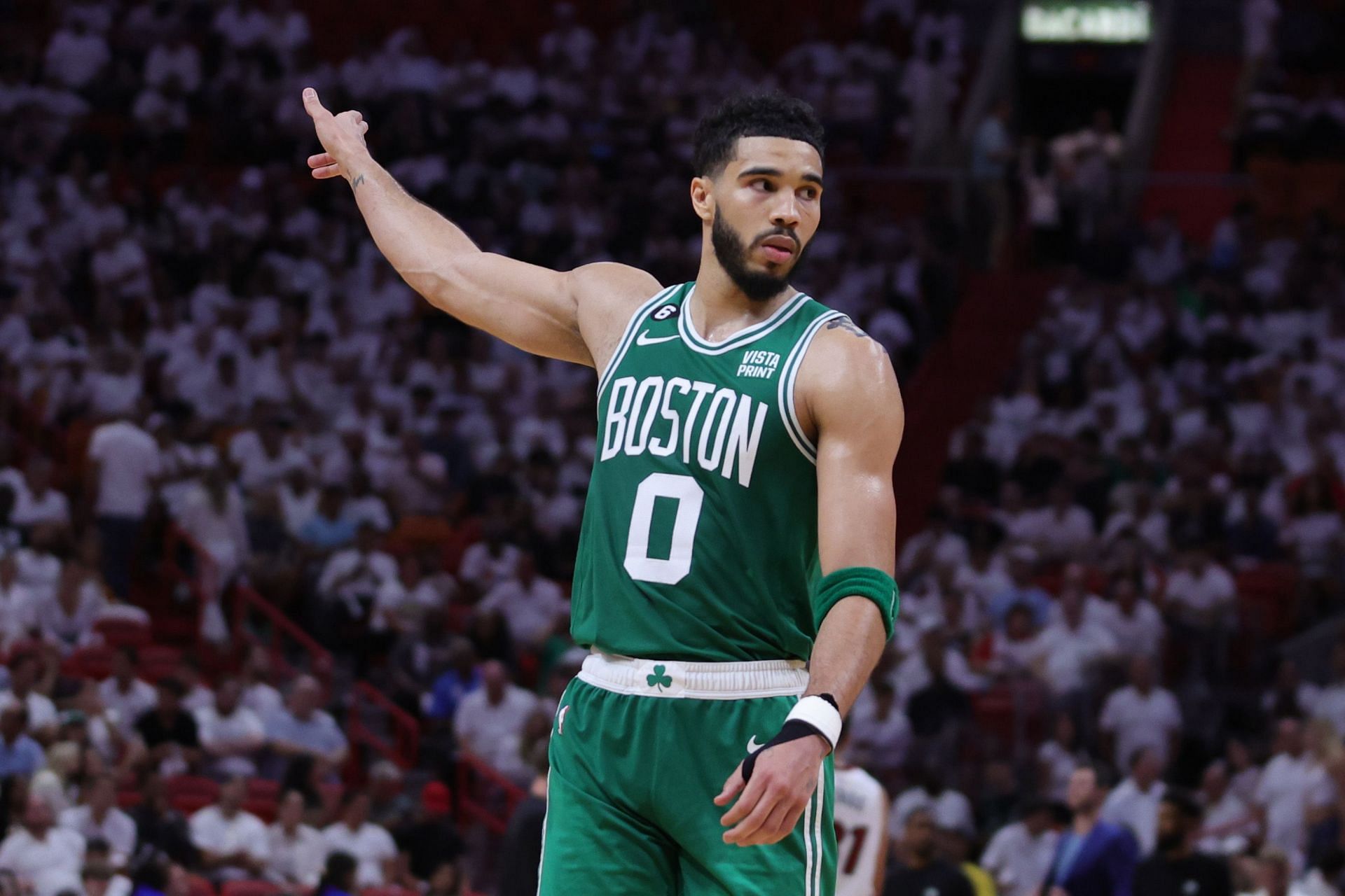 Jayson Tatum of the Boston Celtics